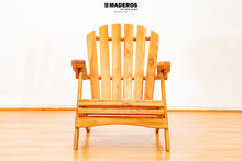 Cargar imagen en el visor de la galería, Silla Playera Exterior Plegable Teca