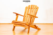 Cargar imagen en el visor de la galería, Silla Playera Exterior Plegable Teca