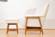 Cargar imagen en el visor de la galería, Silla Auxiliar Con Puff Megan