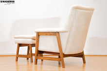 Cargar imagen en el visor de la galería, Silla Auxiliar Con Puff Megan