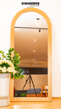 Cargar imagen en el visor de la galería, Espejo De Pie Lirios Natural