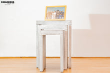 Cargar imagen en el visor de la galería, Juego De Mesas Deko 3 en 1 Rectas