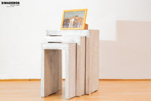 Cargar imagen en el visor de la galería, Juego De Mesas Deko 3 en 1 Rectas