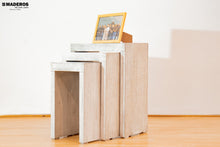 Cargar imagen en el visor de la galería, Juego De Mesas Deko 3 en 1 Rectas