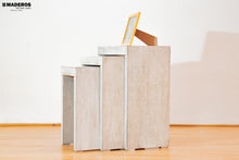 Cargar imagen en el visor de la galería, Juego De Mesas Deko 3 en 1 Rectas