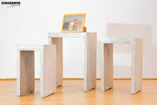 Cargar imagen en el visor de la galería, Juego De Mesas Deko 3 en 1 Rectas