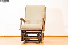 Cargar imagen en el visor de la galería, Silla Mecedora Herraje Caoba