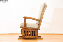 Cargar imagen en el visor de la galería, Silla Mecedora Herraje Caoba