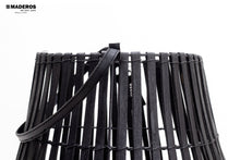 Cargar imagen en el visor de la galería, Farol Bambú Negro M