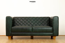 Cargar imagen en el visor de la galería, Sofá De Cuero Inglés
