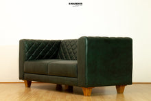 Cargar imagen en el visor de la galería, Sofá De Cuero Inglés