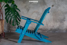 Cargar imagen en el visor de la galería, Silla Playera Plegable Azul
