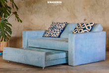 Cargar imagen en el visor de la galería, Sofacama Liniux Azul
